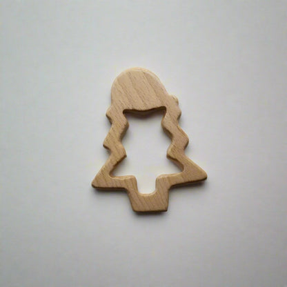 Christmas Tree Wooden Teether Toy