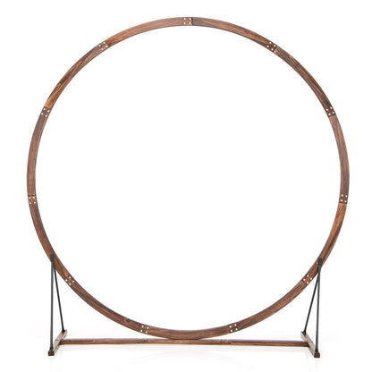 Wooden Wedding Arch Solid Wood Arbor Backdrop Stand for Wedding Ceremony