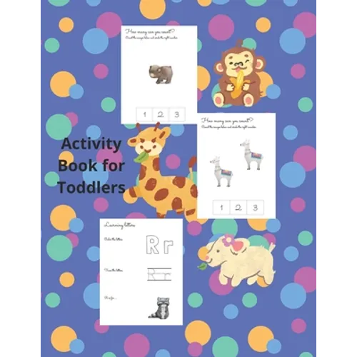 Activity Book for children -Montessori - Size A 4 - 101 pages - Paperback