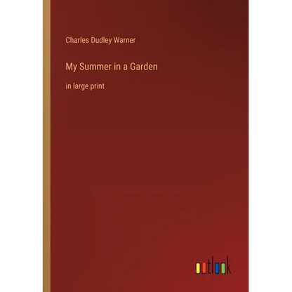 My Summer in a Garden: in large print - Paperback