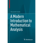 A Modern Introduction to Mathematical Analysis - Hardcover