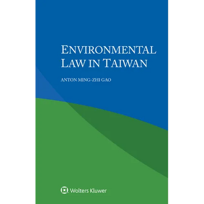 Environmental Law in Taiwan - Paperback