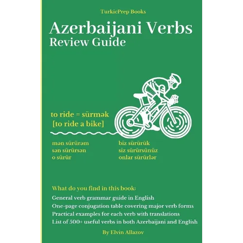 The Azerbaijani Verbs: Review Guide - Paperback