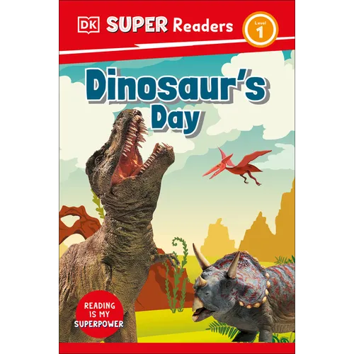DK Super Readers Level 1 Dinosaur's Day - Hardcover