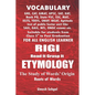 Rigi Etymology: The Study of Words' Origin - Paperback