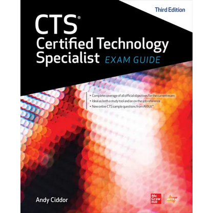 Cts Certified Technology Specialist Exam Guide, Third Edition - Hardcover
