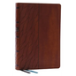 Encountering God Study Bible: Insights from Blackaby Ministries on Living Our Faith (Nkjv, Brown Leathersoft, Red Letter, Comfort Print, Thumb Indexed - Imitation Leather