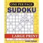 Large Print Easy Sudoku: Sudoku Puzzle Book For Adults Volume 14 - Paperback