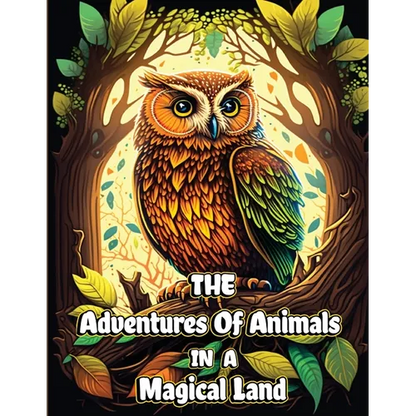 The Adventures of Animals in a Magic Land: Bedtime Short Stories for Kids with Fantasy Creatures and Adventures - Paperback
