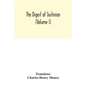 The Digest of Justinian (Volume I) - Paperback