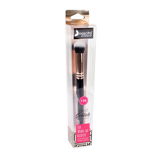 Nascita Professional Concealer Brush - Round Concealer Brush for Flawless Makeup Application