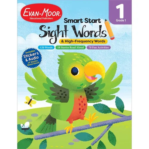 Smart Start: Sight Words & High-Frequency Words, Grade 1 Workbook - Paperback