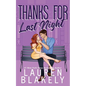 Thanks For Last Night - Paperback