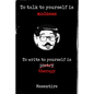 To talk to yourself is madness, to write to yourself is therapy: Mesentire - Paperback