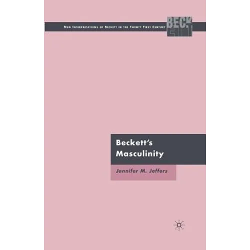Beckett's Masculinity - Paperback