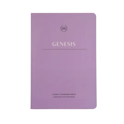 Lsb Scripture Study Notebook: Genesis: Legacy Standard Bible - Paperback