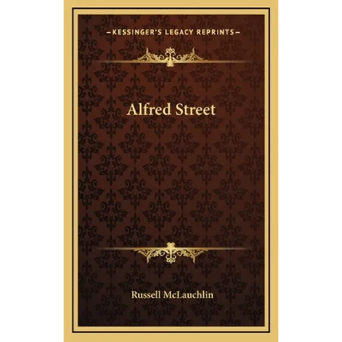 Alfred Street - Hardcover