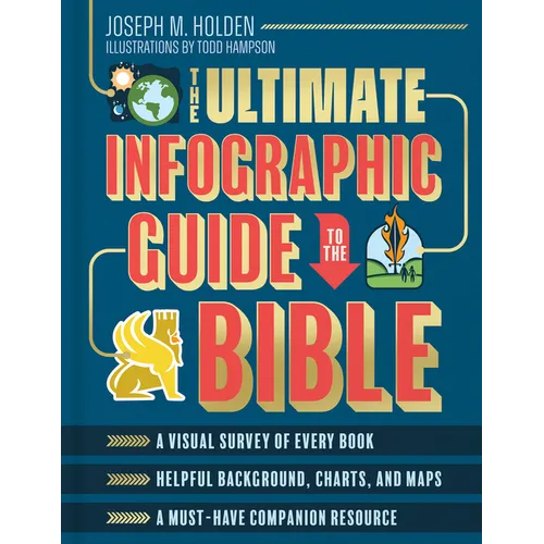 The Ultimate Infographic Guide to the Bible: *A Visual Survey of Every Book *Helpful Background, Charts, and Maps *A Must-Have Companion Resource - Hardcover
