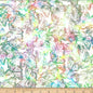 Spring Bali Batik Butterflies Cotton 44"/45" Fabric Per Yard