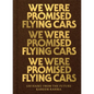 We Were Promised Flying Cars: 100 Haiku from the Future - Hardcover