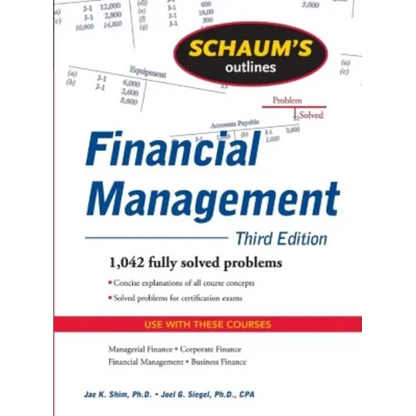 Schaum's Outline of Financial Management - Paperback
