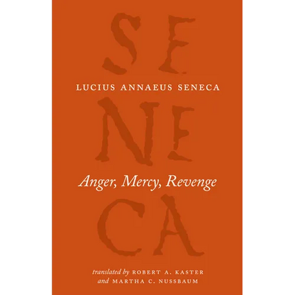 Anger, Mercy, Revenge - Paperback