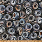 Black Tires Hammer Down 43"/44" Fabric Per Yard