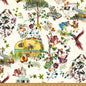Cream Campers Mousing Around  43"/44" Fabric Per Yard