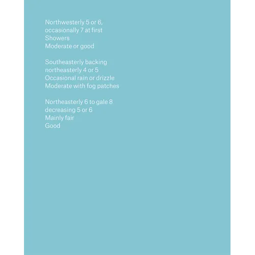 The Shipping Forecast - Hardcover