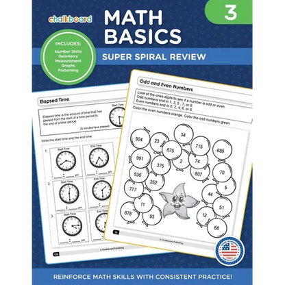 Math Basics Grade 3 - Paperback