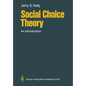Social Choice Theory: An Introduction - Paperback