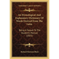 An Etymological and Explanatory Dictionary of Words Derived from the Latin: Being a Sequel to the Student's Manual (1825) - Paperback