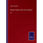 Halsted's Digest of the Law of Evidence: Vol. I - Paperback
