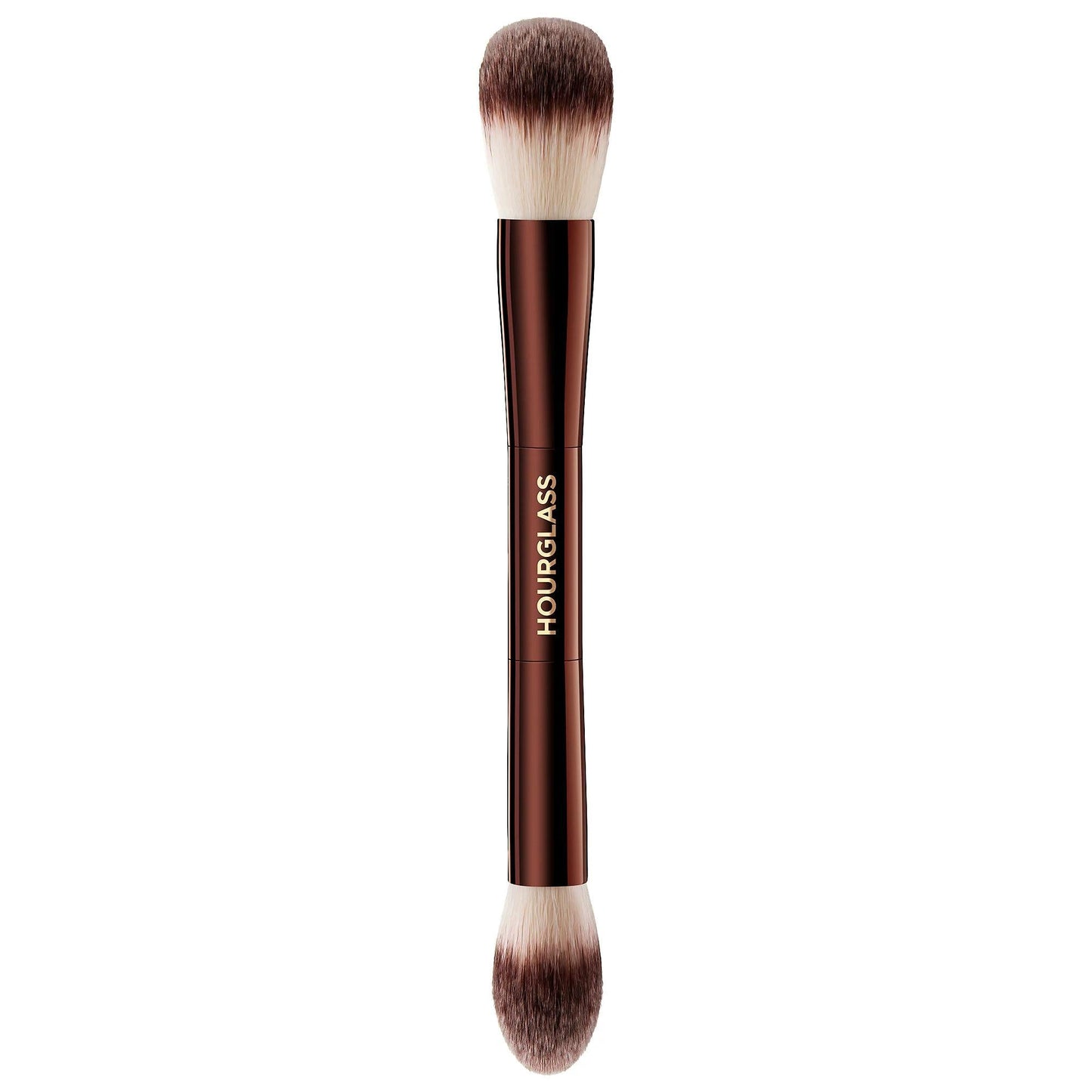 Ambient&reg; Lighting Edit Brush - Double-Ended Makeup Brush with Taklon Bristles, Cruelty-Free, PETA-Approved