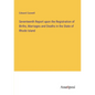 Seventeenth Report upon the Registration of Births, Marriages and Deaths in the State of Rhode Island - Paperback