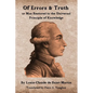 Of Errors & Truth: Man Restored to the Universal Principle of Knowledge - Paperback