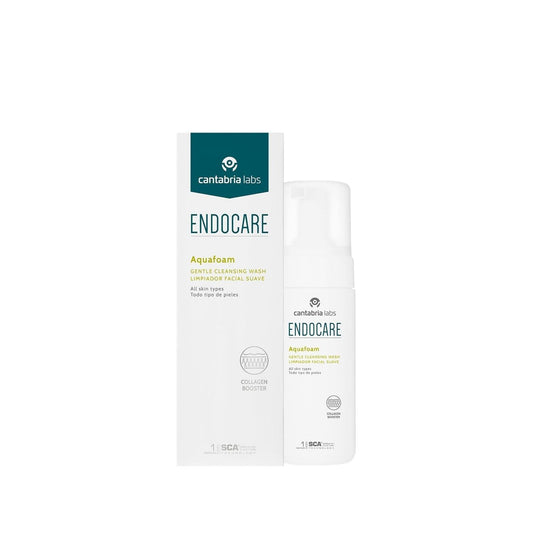 Endocare Aquafoam Skin Cleansing Foam - Gentle, Effective Cleansing for Sensitive Skin, 125ml