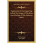 Explication Of An Engraving Called The Origin Of The Rites And Worship Of The Hebrews (1859) - Paperback