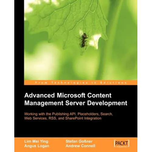 Advanced Microsoft Content Management Server Development - Paperback