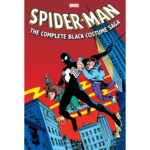 Spider-Man: The Complete Black Costume Saga Omnibus Ron Frenz Cover - Hardcover