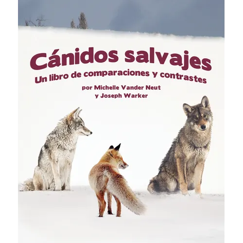Cánidos Salvajes: Un Libro de Comparaciones Y Contraste - Paperback