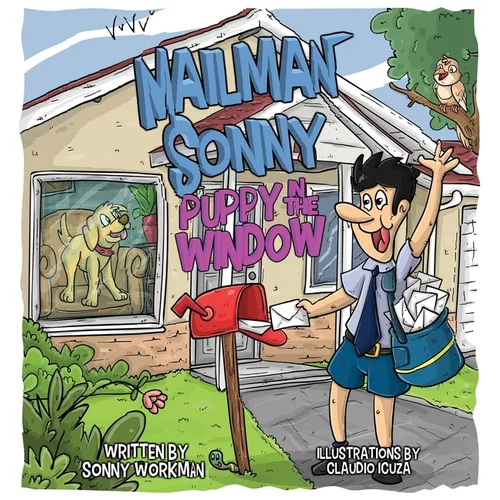 Mailman Sonny Puppy In The Window - Hardcover