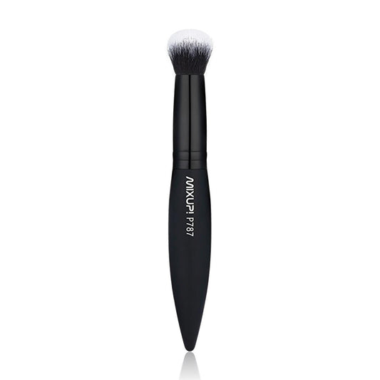 Mixup Professional Vegan Cruelty-Free Double-Fiber Oval Makeup Brush for Liquid & Powder Foundation - P787