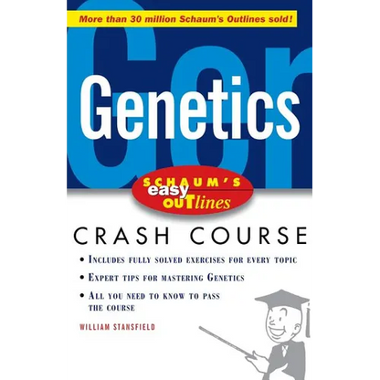 Schaum's Easy Outline of Genetics - Paperback