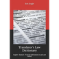 Translator's Law Dictionary: English - Deutsch - Francais (with notions in Latin and Italian) - Paperback