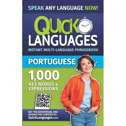 Quick Languages - English-Portuguese Phrasebook / Livro de frases inglês-português - Paperback