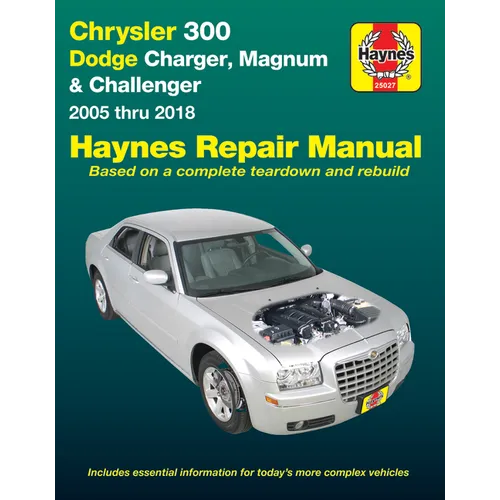 Chrysler 300 & Dodge Charger, Magnum & Challenger 2005-18 - Paperback