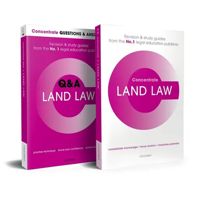 Land Law Revision Concentrate Pack: Law Revision and Study Guide - Paperback