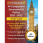 AP Comparative Government and Politics 2021 - 2022 Study Guide: AP Comp Gov and Politics Prep with Practice Test Questions [4th Edition] - Paperback