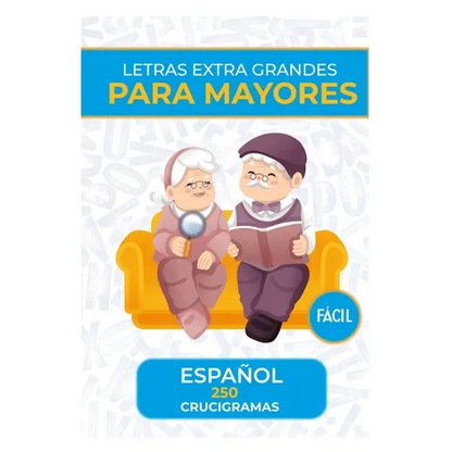 250 Crucigramas En Español Para Adultos: Entretenimiento Para Adultos Mayores - Paperback